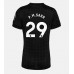Maillot de foot Tottenham Hotspur Pape Matar Sarr #29 Extérieur vêtements Femmes 2025-26 Manches Courtes